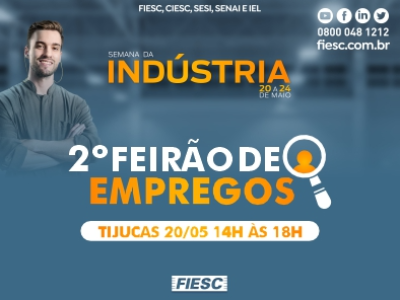 Imagem do evento FEIRÃO DE EMPREGOS TIJUCAS 🚀